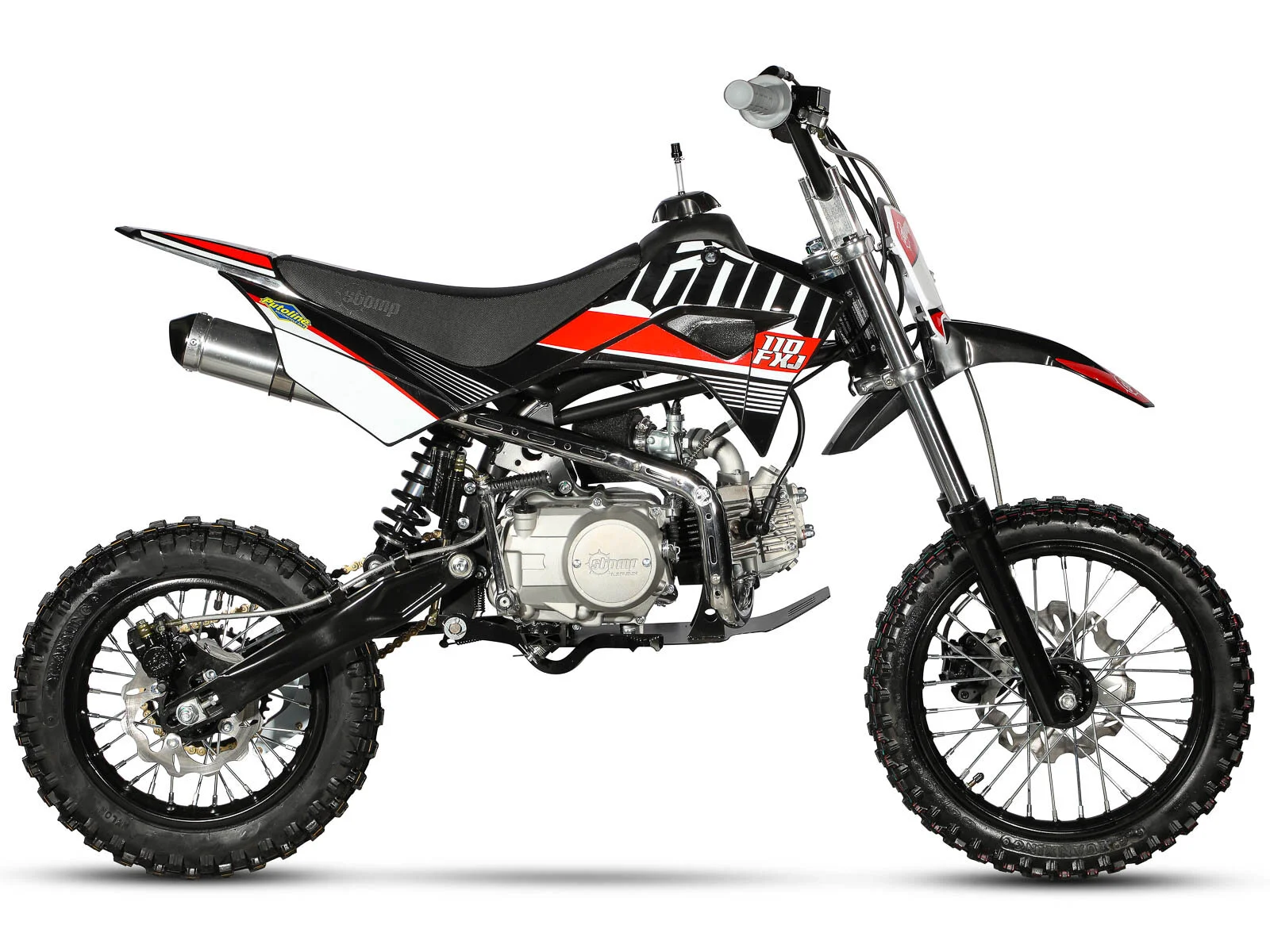 Stomp FXJ110cc Semi Auto 4 Speed CMS Motorcycles Exeter